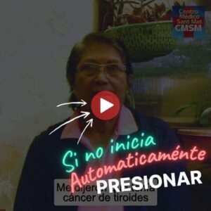 Me estoy curando del cáncer gracias a un tratamiento integral del dr guery cordero en el cmsm